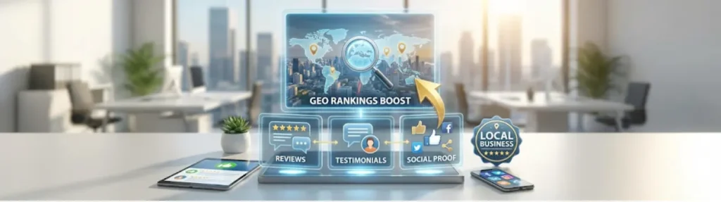 Social Proof for GEO Rankings